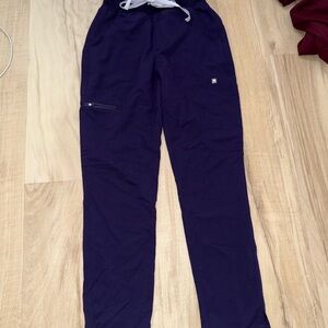 High Waisted Yola Skinny Scrub Pants